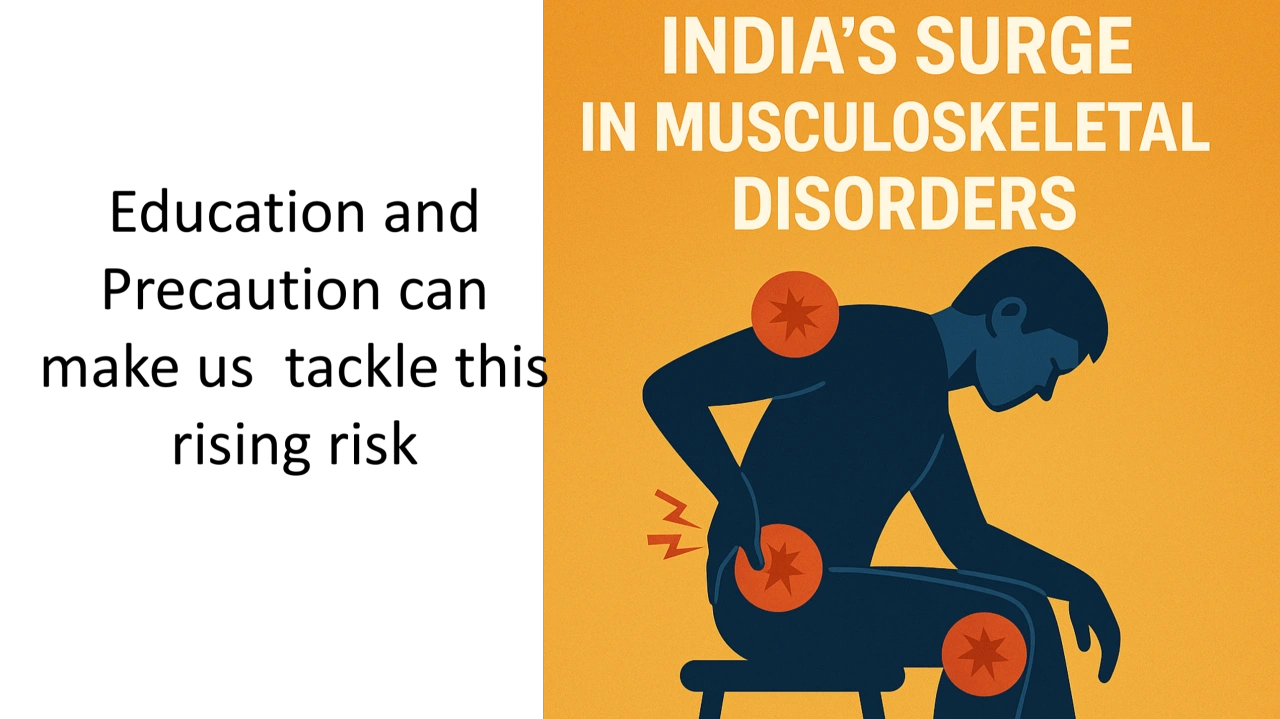 India’s Silent Epidemic: The Rising Tide of Musculoskeletal Disorders - Dr.Gagan Saini