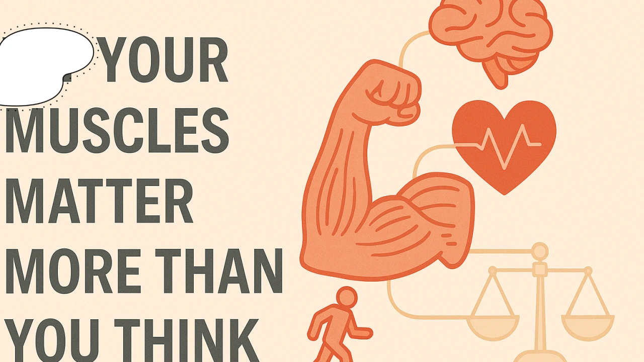 Why Your Muscles Matter More Than You Think: They Control the Environment of Your Body.